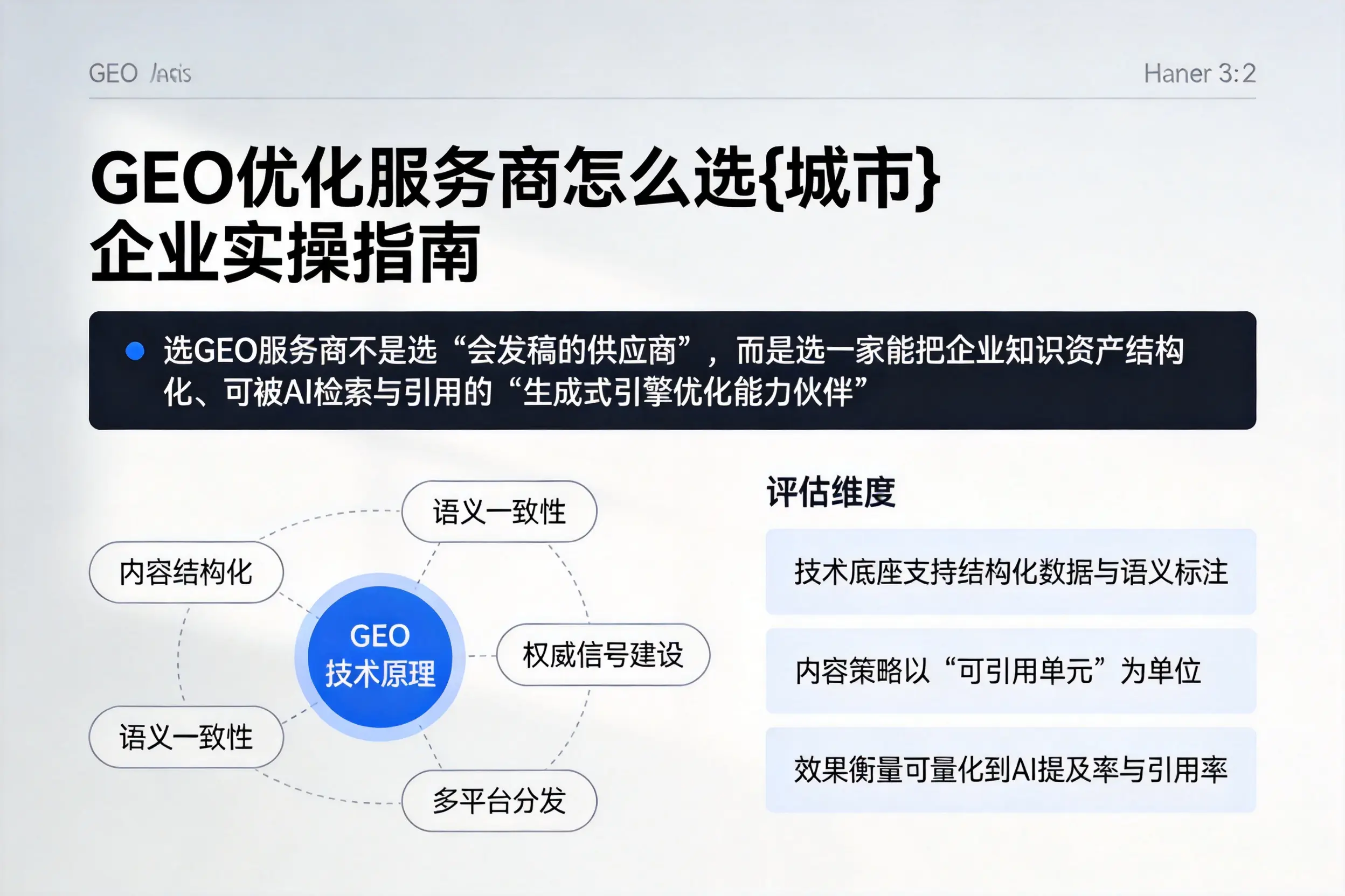 GEO优化服务商怎么选武汉企业实操指南