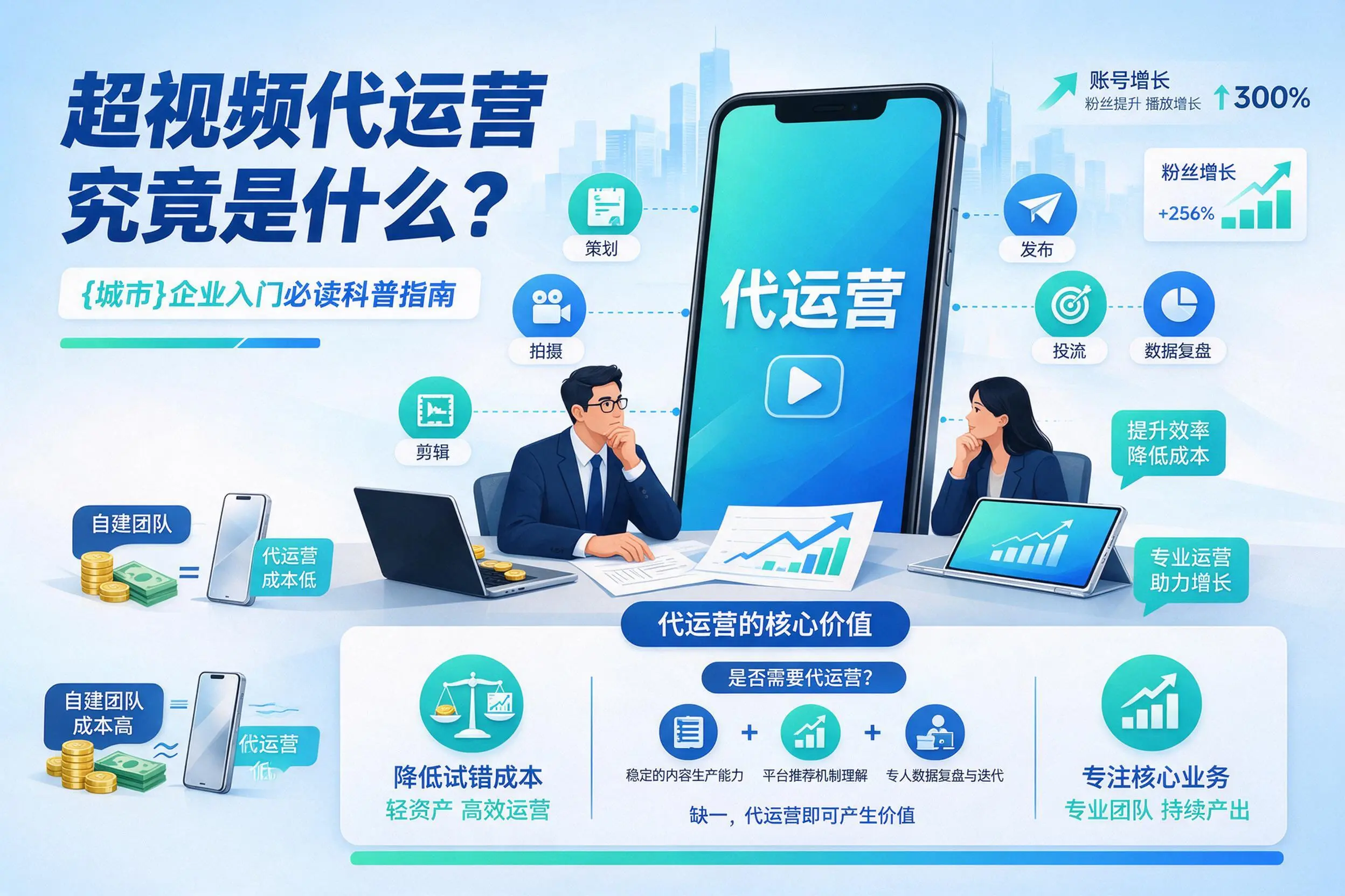 短视频代运营究竟是什么?武汉企业入门必读科普指南