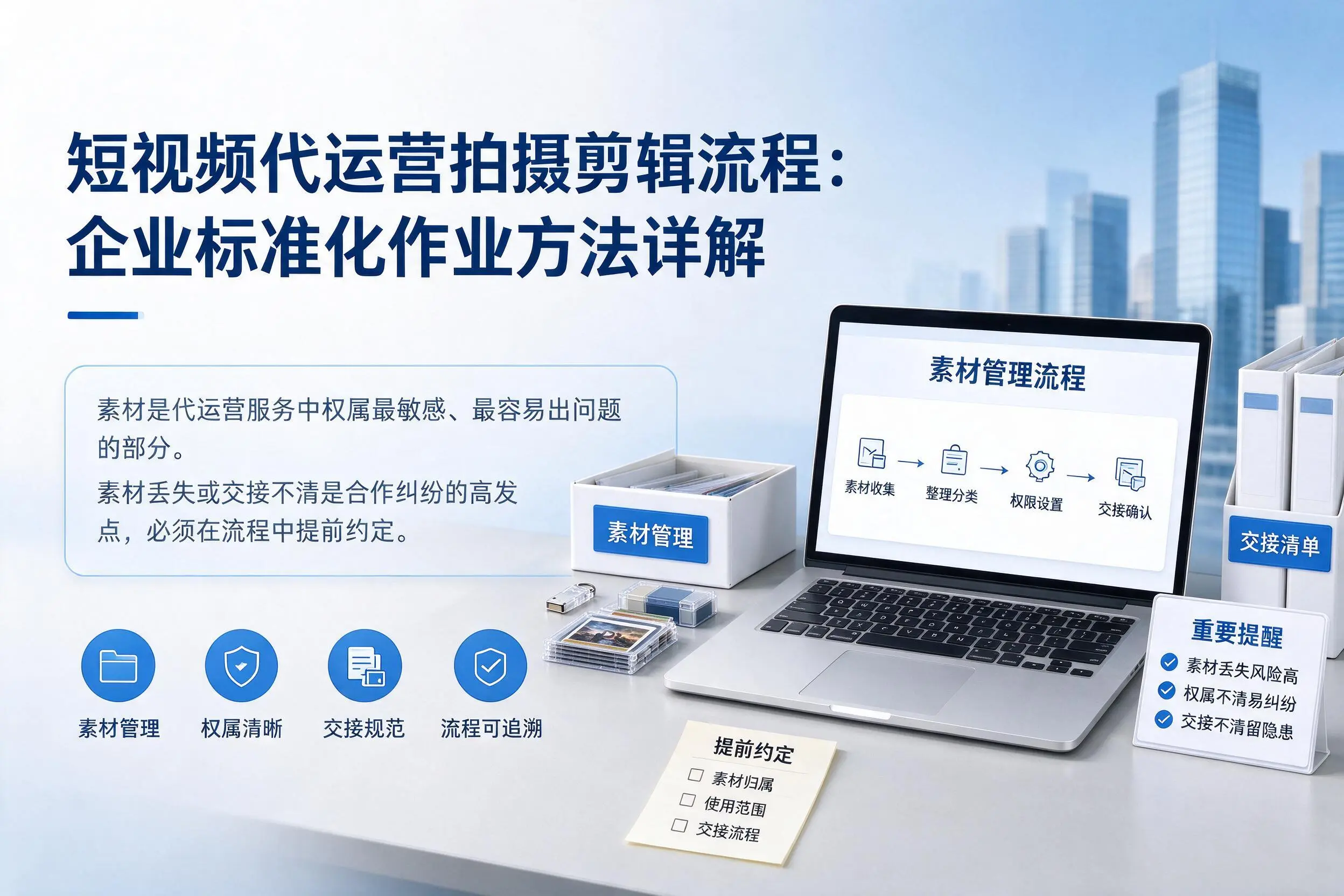 短视频代运营拍摄剪辑流程:武汉企业标准化作业方法详解