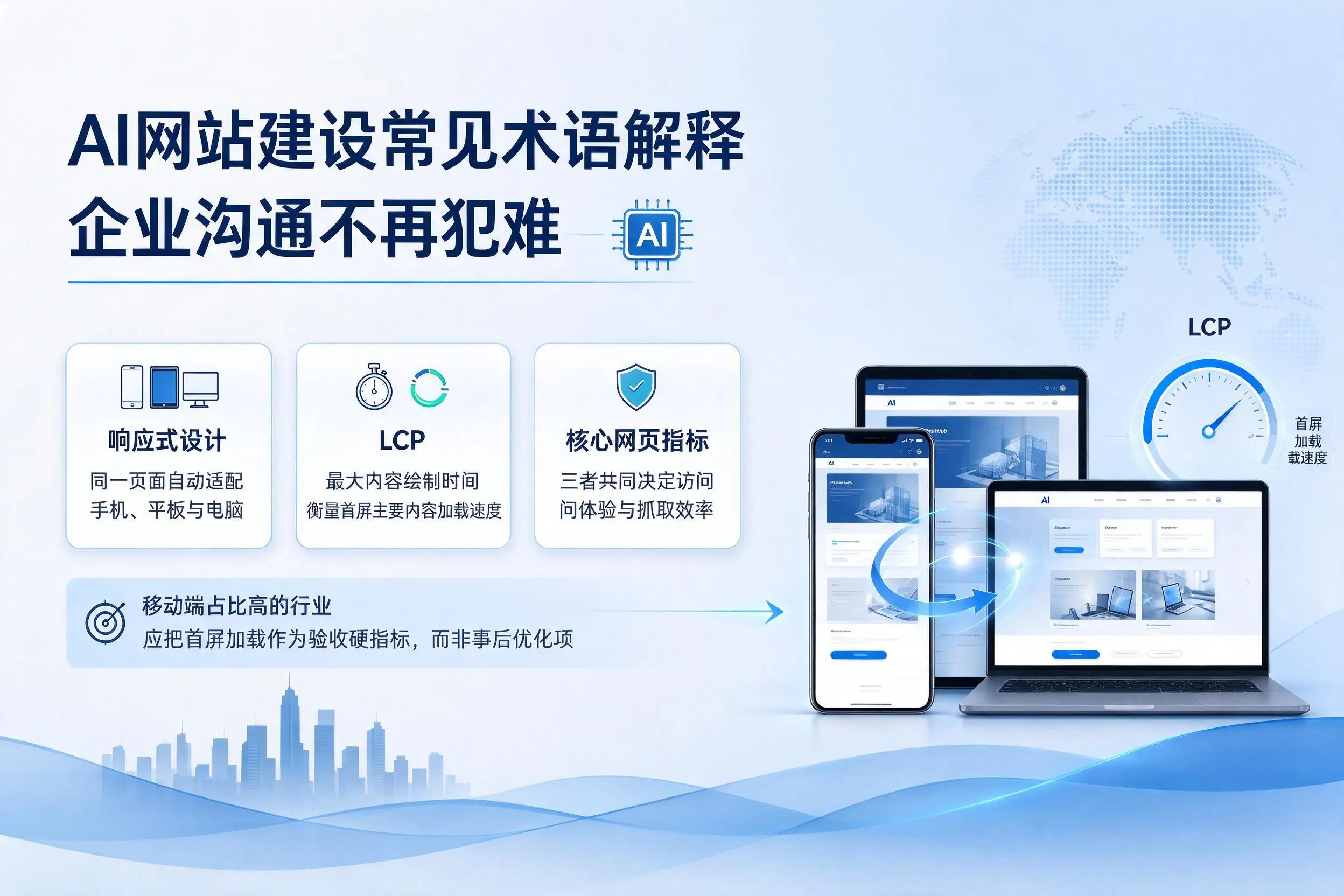 AI网站建设常见术语解释，武汉企业沟通不再犯难