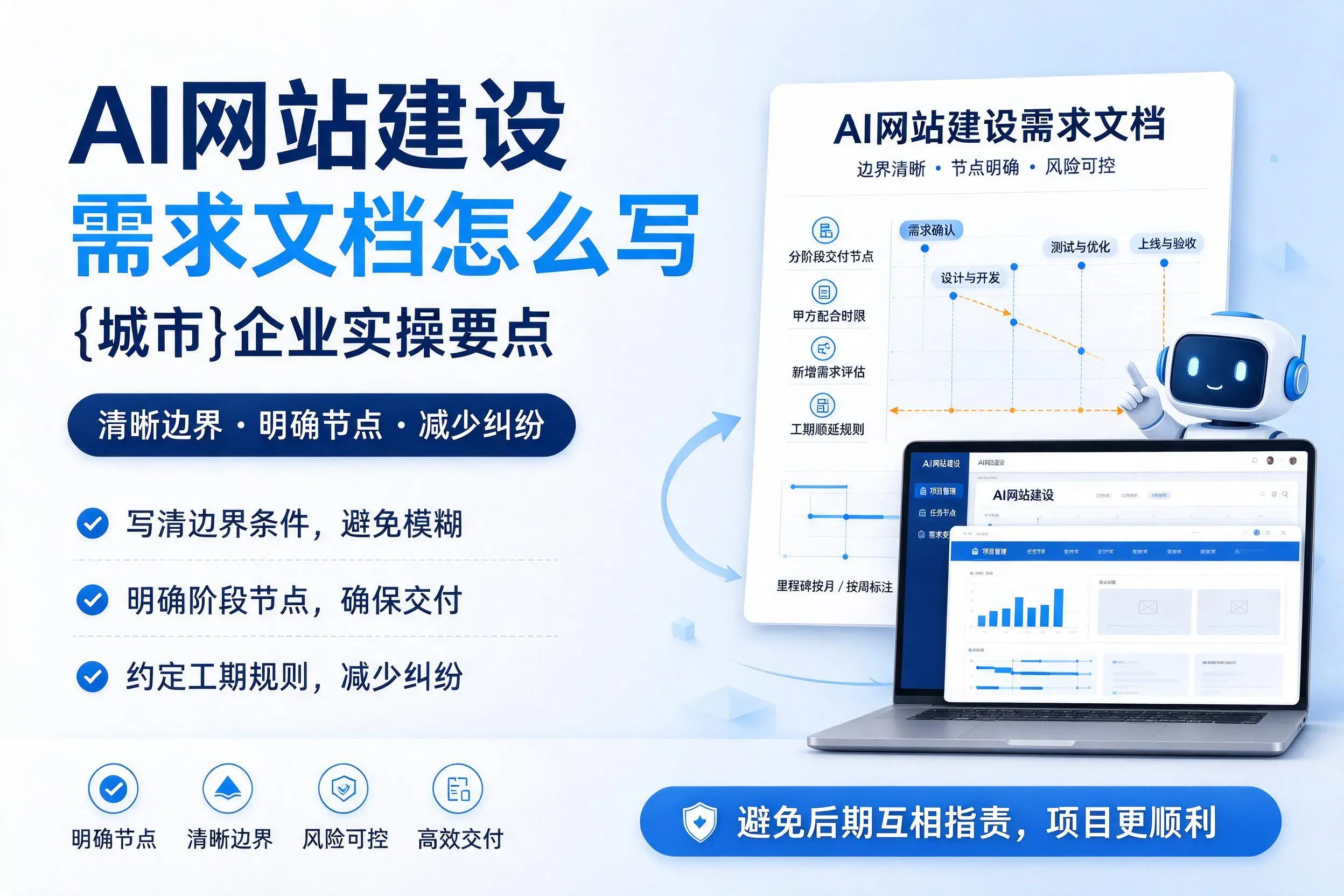 AI网站建设需求文档怎么写，武汉企业实操要点