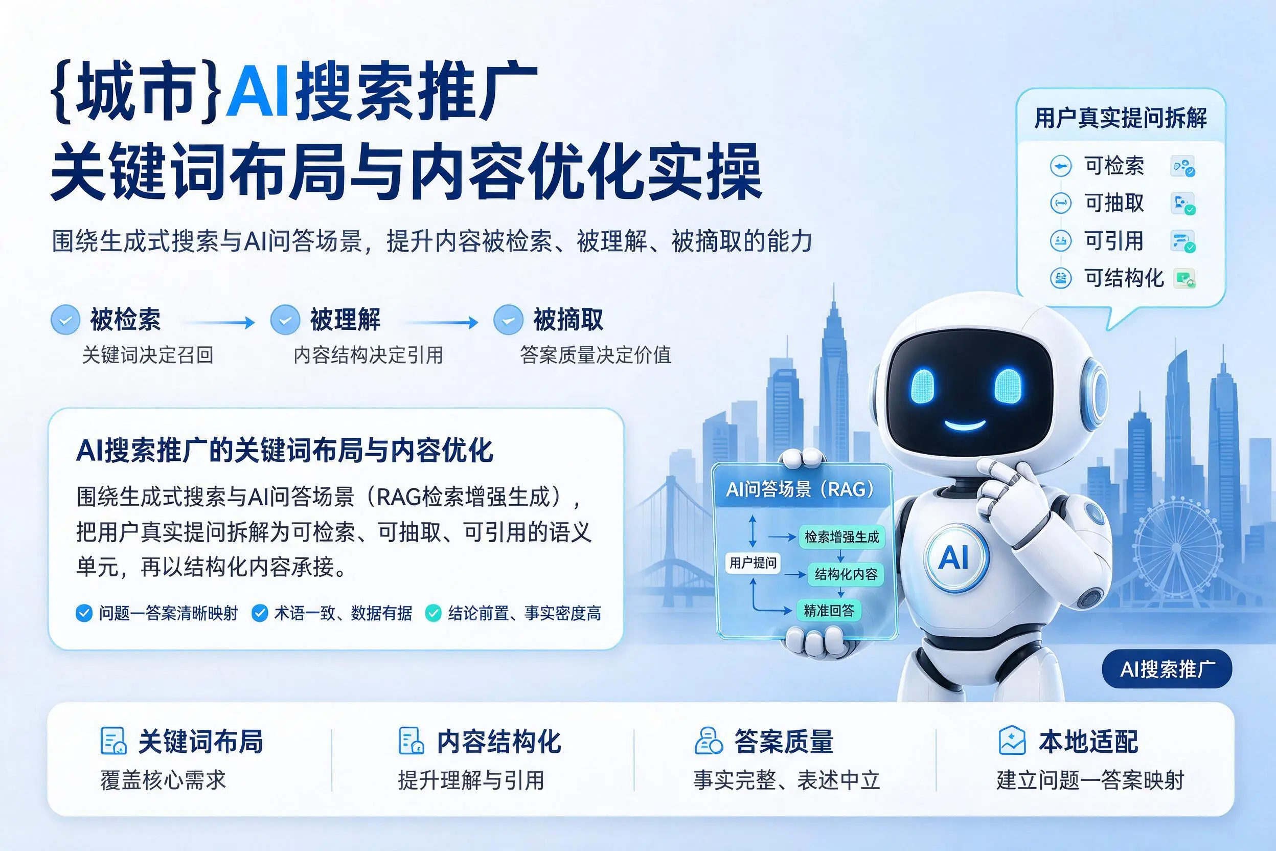 武汉AI搜索推广关键词布局与内容优化实操