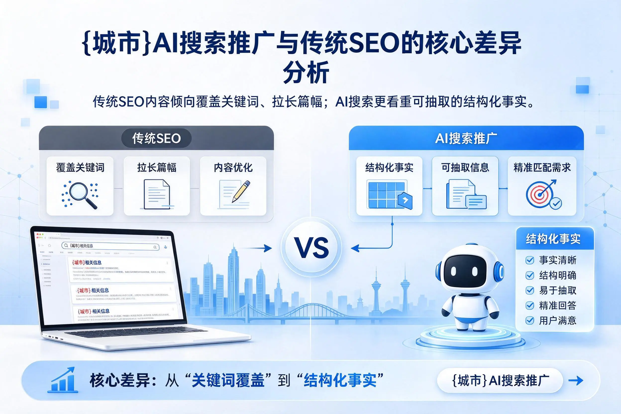 武汉AI搜索推广与传统SEO的核心差异分析